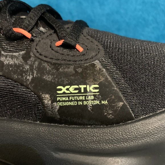 Puma Xetic Halflife Lenticular 'Black Neon Citrus' Men’s Size 8 Shoes 376280-01 - Picture 7 of 8